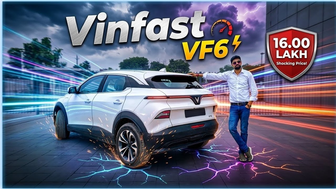 Vinfast VF6 Best EV Car in Just 16 Lakh ⚡ In-Depth Detailed Review