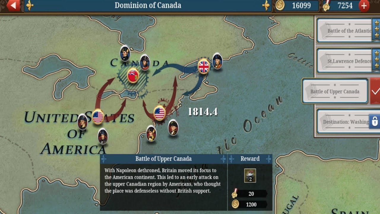 Dominion of Canada Battle of Upper Canada