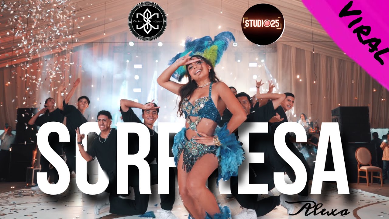 🔥 Baile sorpresa 🇧🇷 Alexa - CLOCKERS 🔥