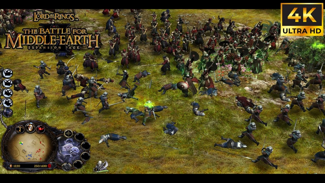 The Lord of the Rings: (2006) age of the ring mod 4k gameplay