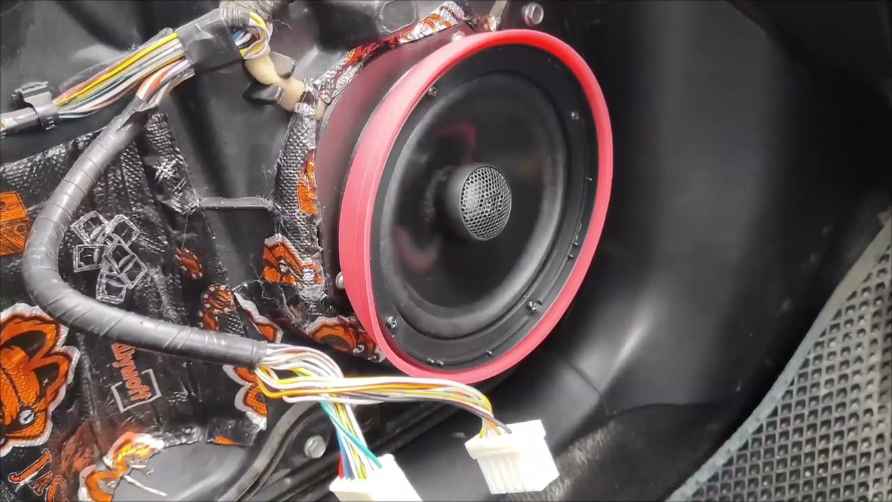 DL Audio Anaconda 165 coax установка, прослушка и сравнение со штатной акустикой #dl_audio #maxdrive