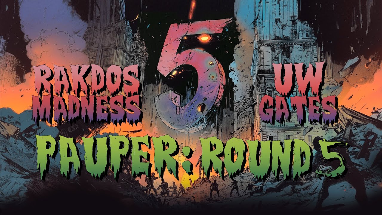 ПЯТЬ! Паупер | 5 раунд | Madness Burn vs UW Caw Gates