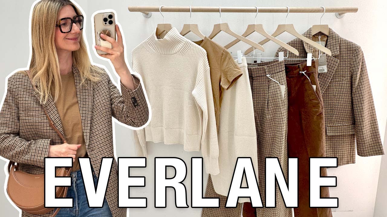 Everlane Haul Fall Collection 2023 - Sezane Fans Approved - Classic Wardrobe Staples