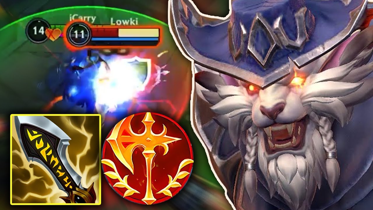 Wild Rift Rengar Max Critical Build is OP 2 Hits Only!