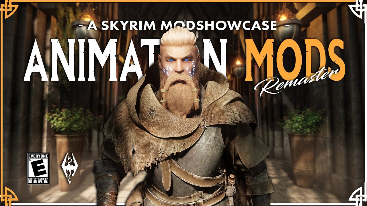 REMASTER Skyrim With The BEST ANIMATION Mods for 2025!