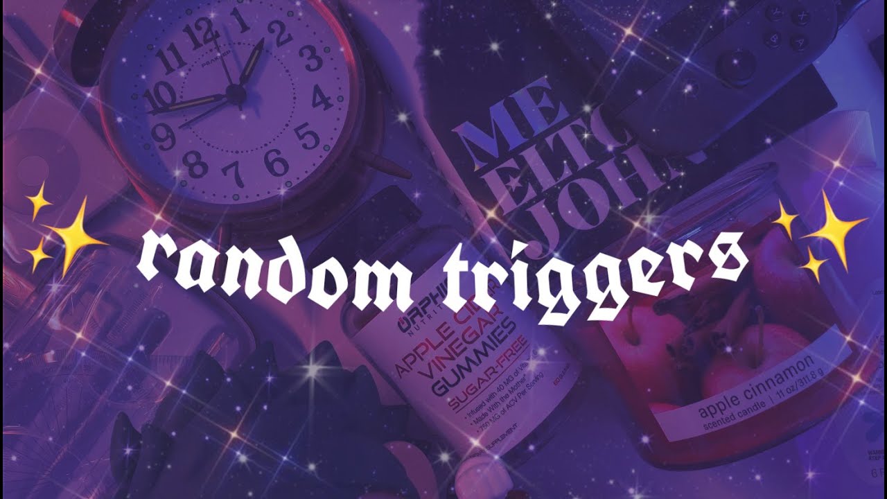 asmr with random triggers ~ scratch-tapping, gripping, whispered ~