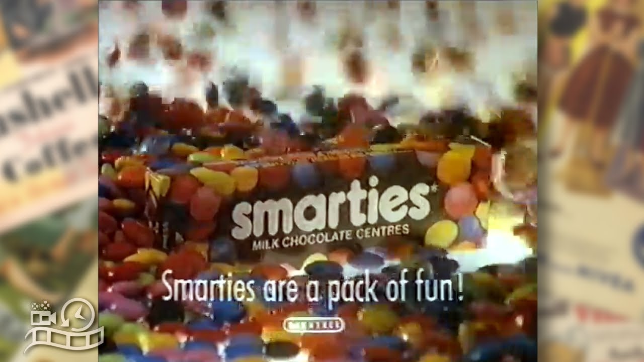 Rowntree Smarties 1980s Advertisement Australia