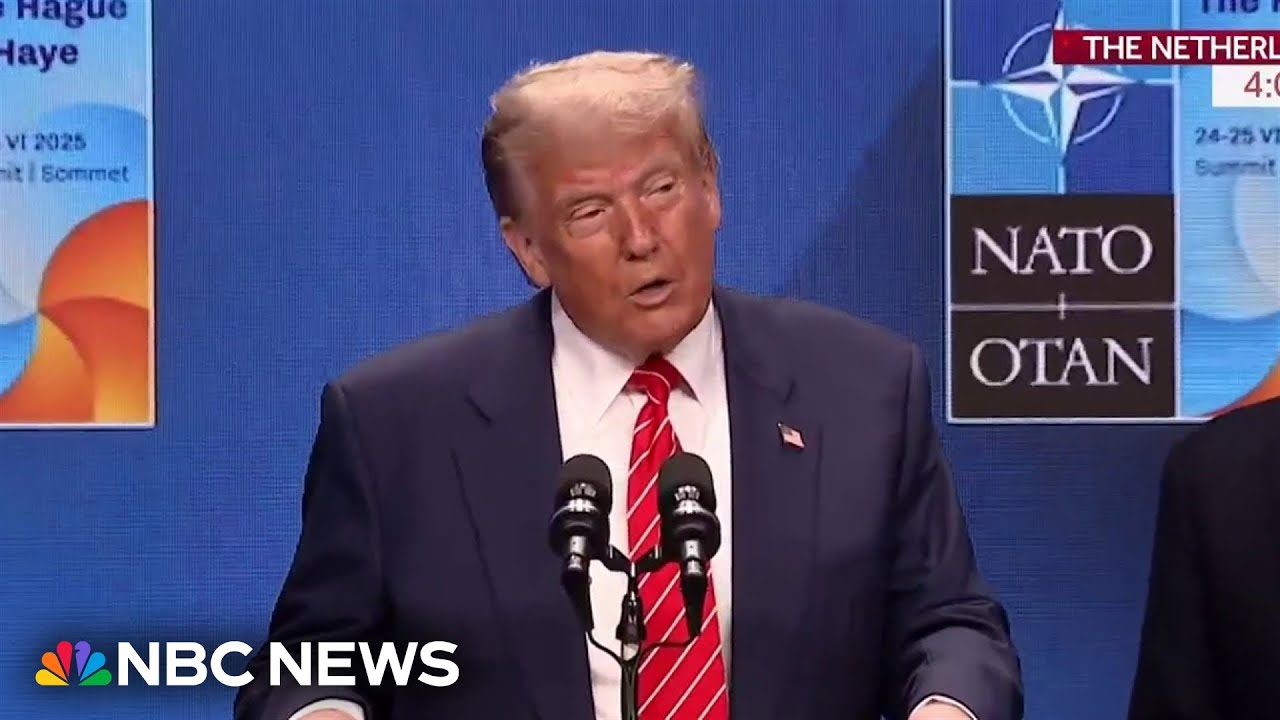 Trump says NATO allies agreed to increase defense spending to 5% of GDP