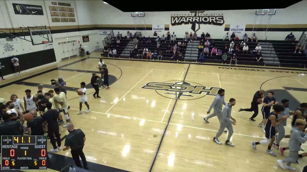 Heritage Christian vs. Sierra Canyon Varsity Mens' Basketball