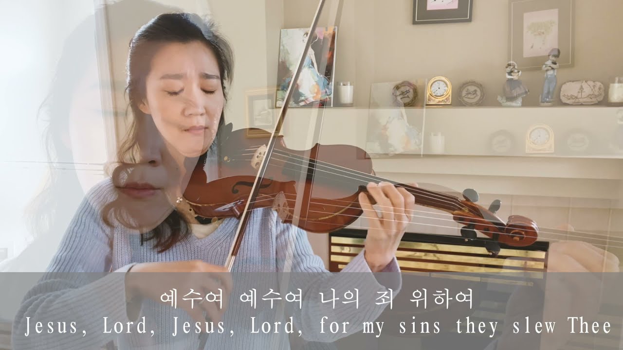 Jesus shed His blood for me (예수 나를 위하여) / Violin 찬양