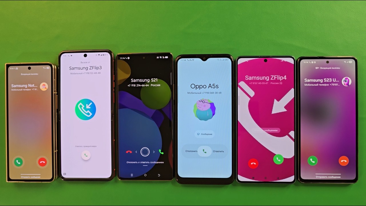 Guess Who's Incoming calling Motorolla Razr 50 Samsung Fold4 SamsungS21 TCL 30b Camon 30s Poco F5
