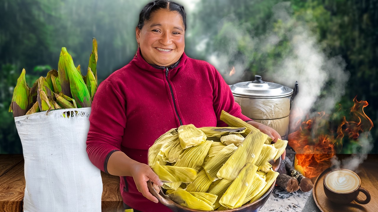 Te enseño cómo hacer ricas humitas ecuatorianas