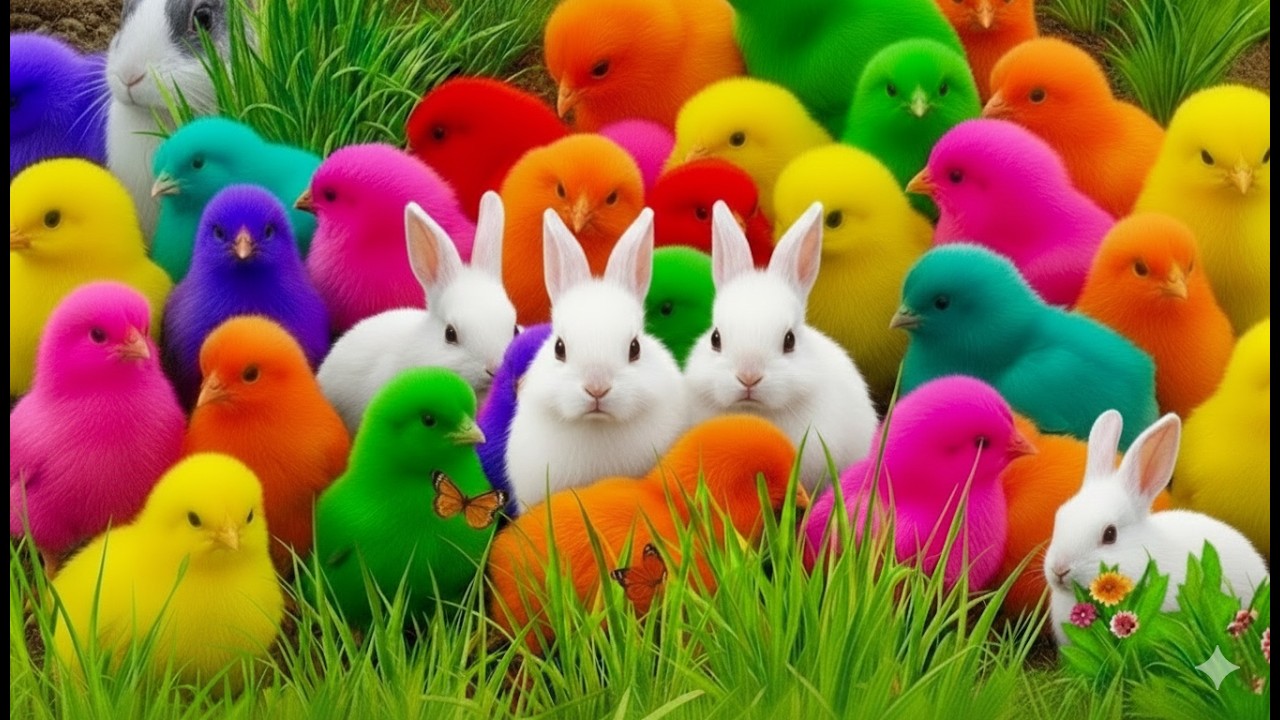 I Found the Happiest Bunnies Ever—Surrounded by Chicks!