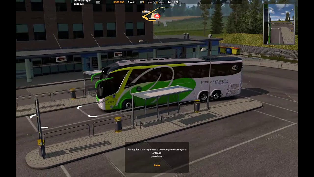 ETS2 - Mapa EAA Mod Bus