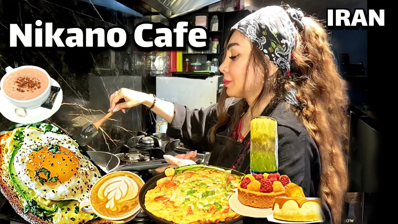 “The Secret of Nikano Café’s Special Sandwich🔥 Café Hopping in the Heart of Pamenar, Tehran”