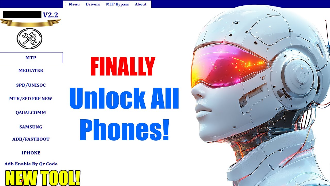Free Unlock Tool For All Phones | Unlock FRP And Password In MTK, SPD, Qualcomm, ADB, Fastboot Mode