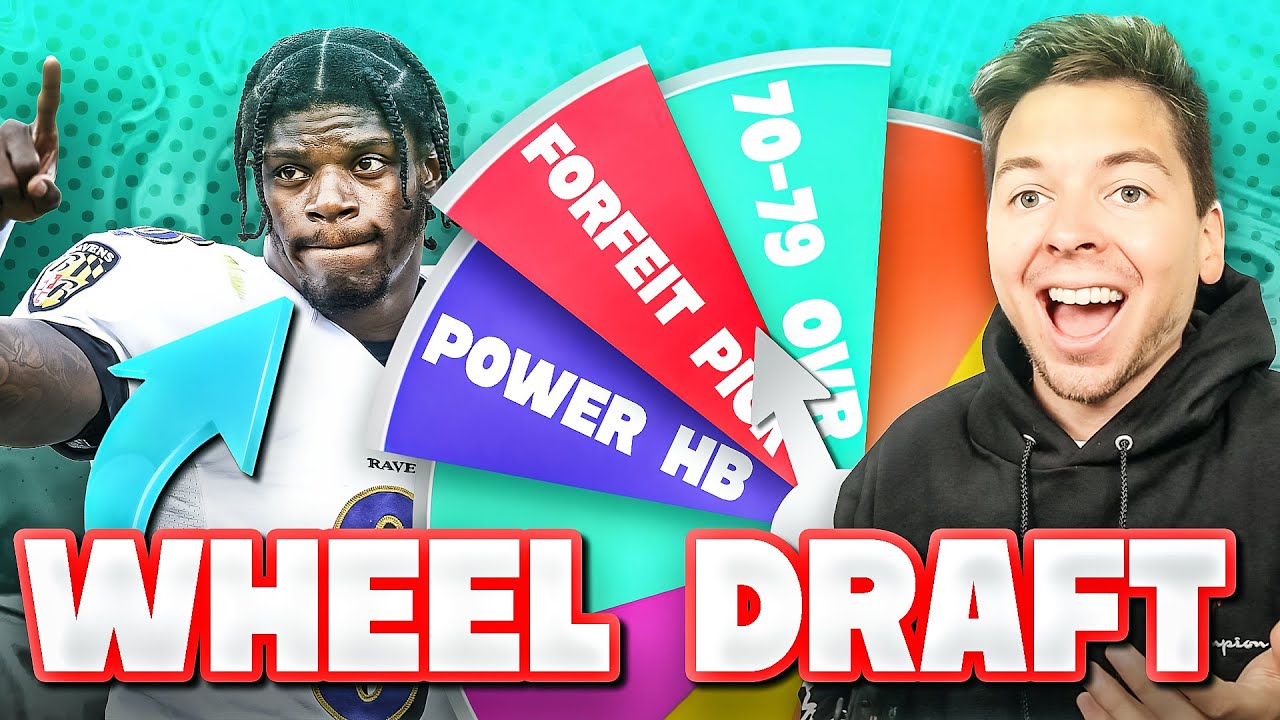 I let a Wheel decide Who We Draft.. Online Fantasy Draft! Madden 22 Franchise
