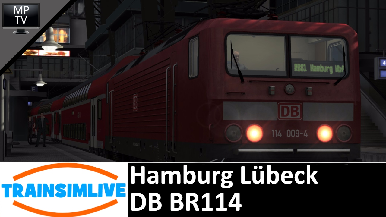 Train Simulator - Hamburg Lübeck, DB BR114