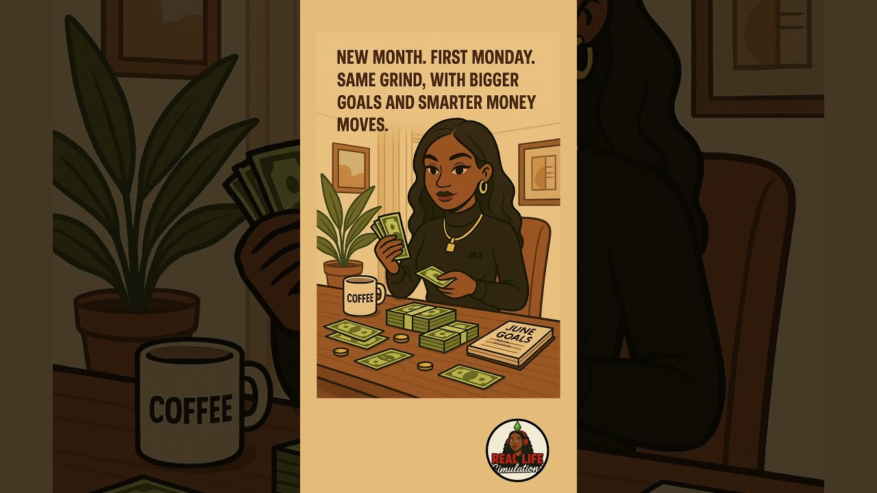 New month. First Monday. Same grind , but with bigger goals and smarter money moves 🤑
