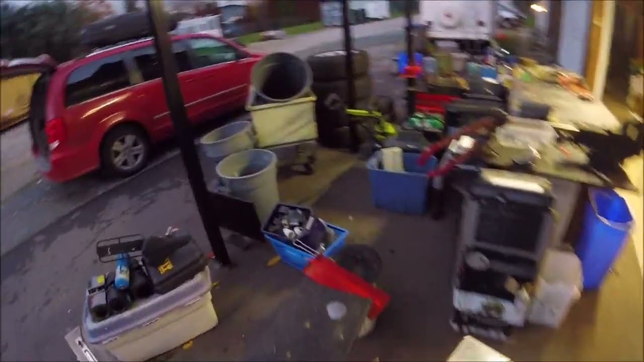 Cleaning My Yard & Scrapping More Stuff