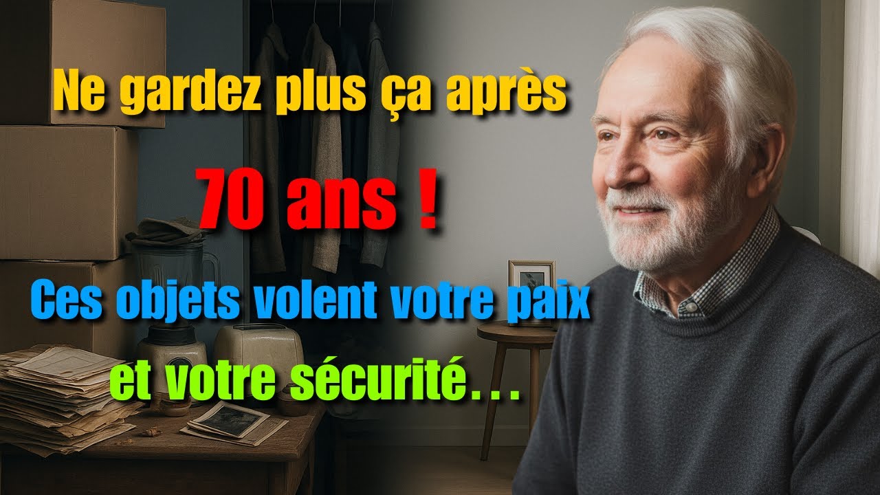 5 objets à ne pas garder après 70 ans — Désencombrez pour sécurité et sérénité