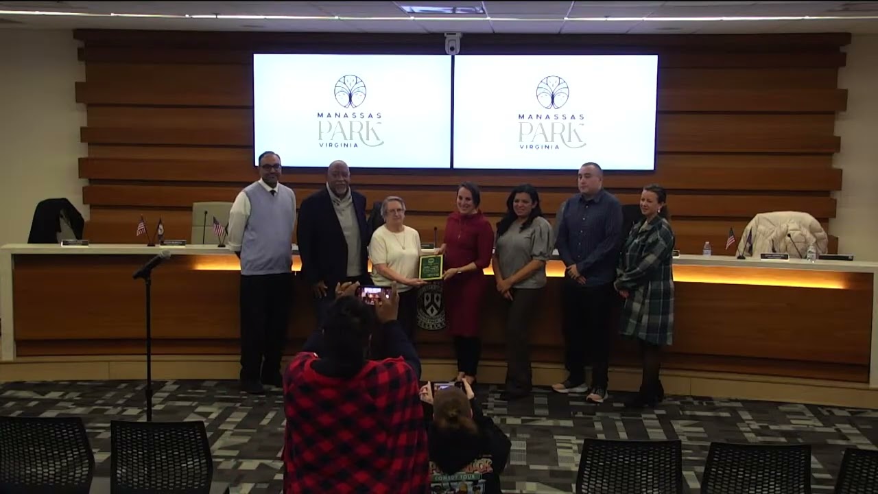 Заседание управляющего совета Манассас-Парка, 16 декабря 2025 года.