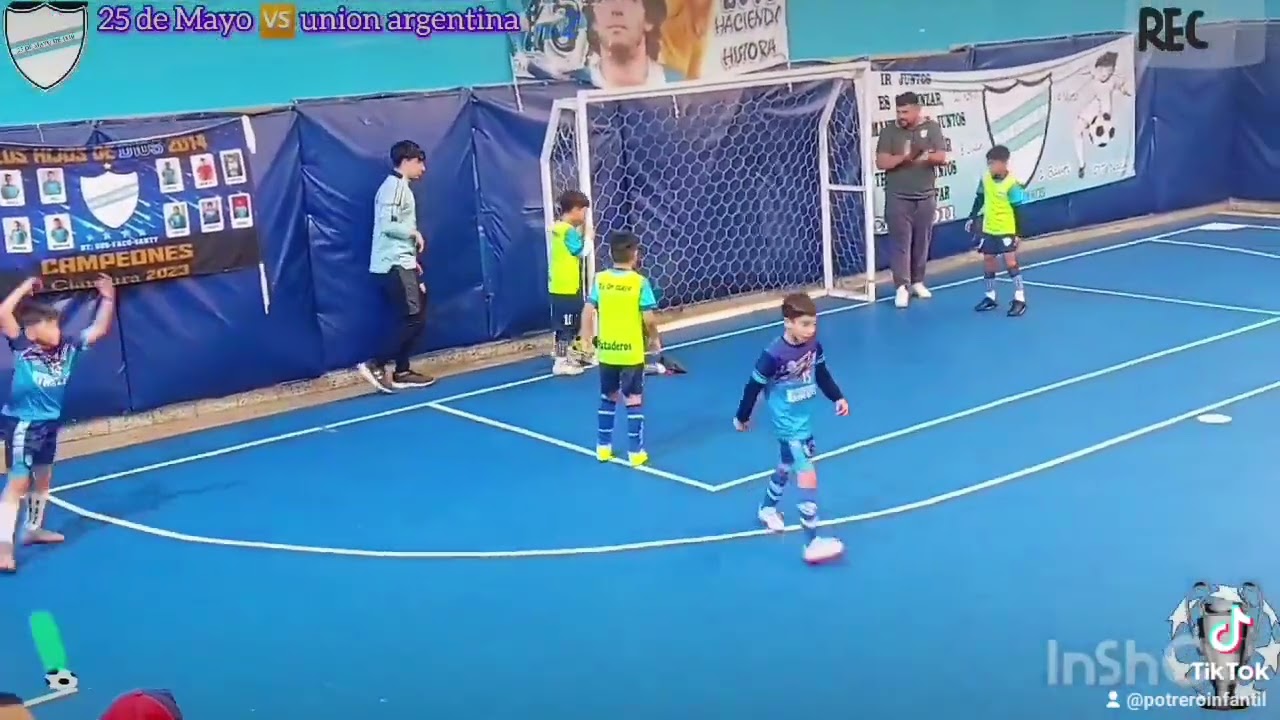 PotreroInfantil.Atajada de Milton Fernández cat2016 Atajando para el club 25 de mayo liga fafi