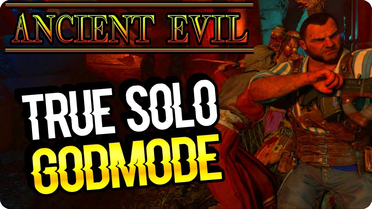 BO4 Zombie Glitches: New True Solo GODMODE Glitch - Ancient Evil Glitches