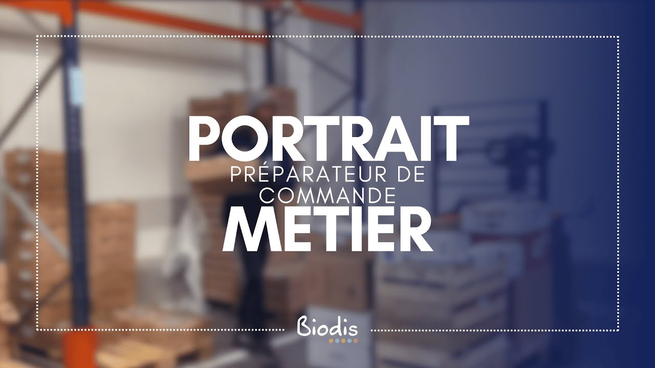 Portrait Métier : Préparateur de commande