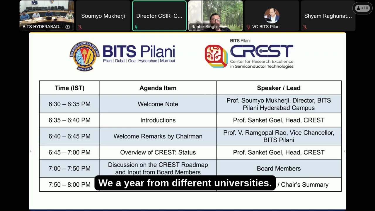 &ldquo;CREST is driving India&rsquo;s semiconductor innovation&rdquo; &mdash; Dr. Panchariya, CSIR-CEERI