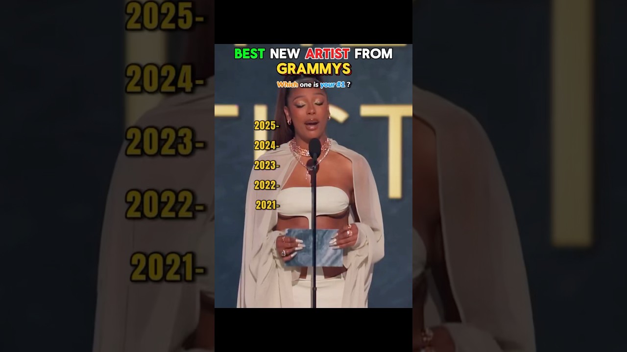 BEST NEW ARTIST - GRAMMY AWARD 