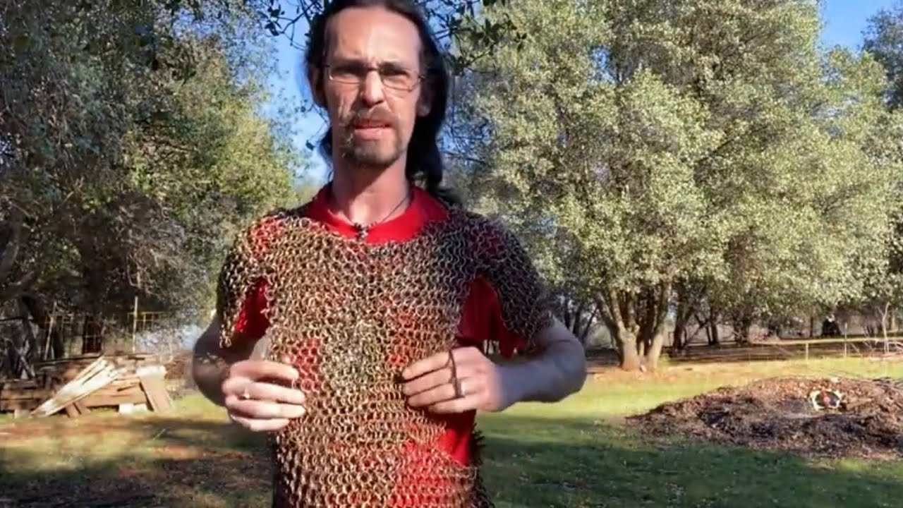 Chain mail out of key rings?