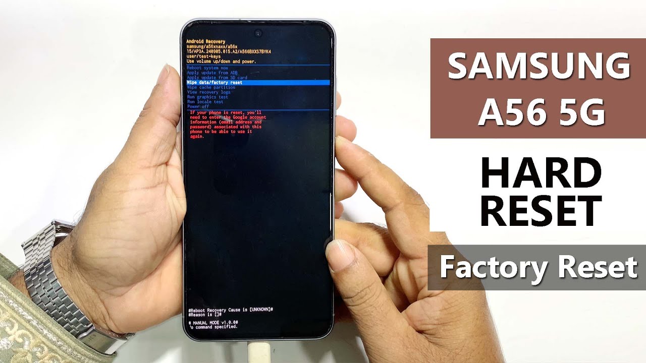 How to Hard Reset Samsung Galaxy A56 5G | 100% Working Method (2026)