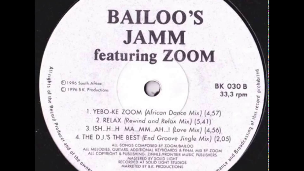 Bailoo's Zoom – Hang Loose (Plain Soul Cut)