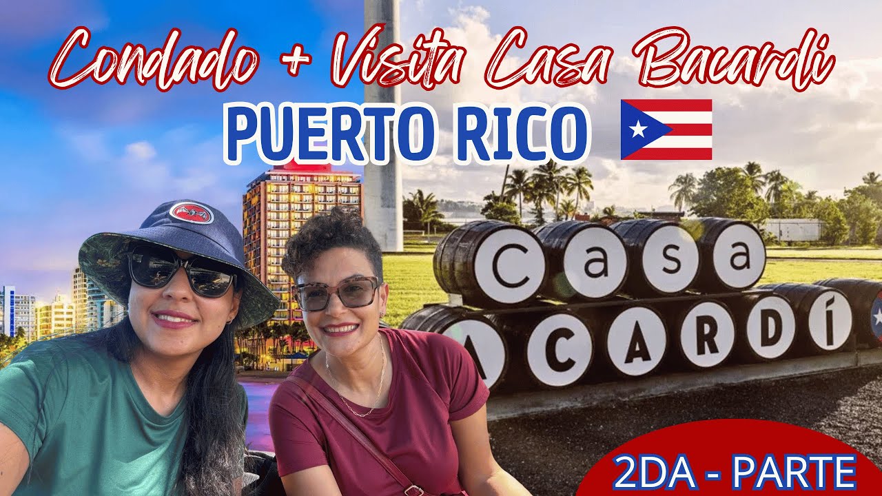 DEL TOUR BACARDI A LAS CALLES DEL CONDADO: Un Tour Para Disfrutar 🇵🇷🍹🥃
