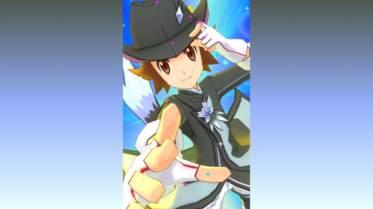 Hilbert (Champion) & White Kyurem Showcase #1 | Pokémon Masters EX