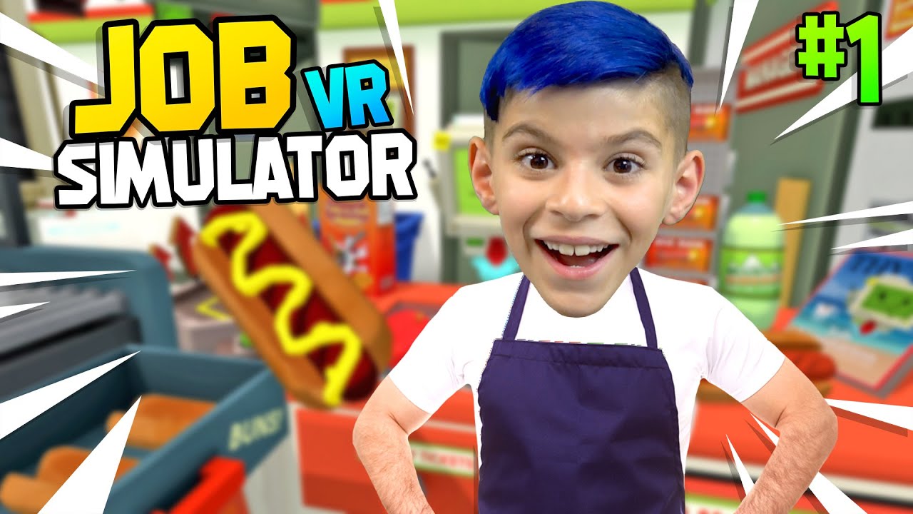 Я УШЕЛ С YOUTUBE... ЧТОБЫ СТАТЬ ПРОДАВЦОМ В МАГАЗИНЕ! Job Simulator VR