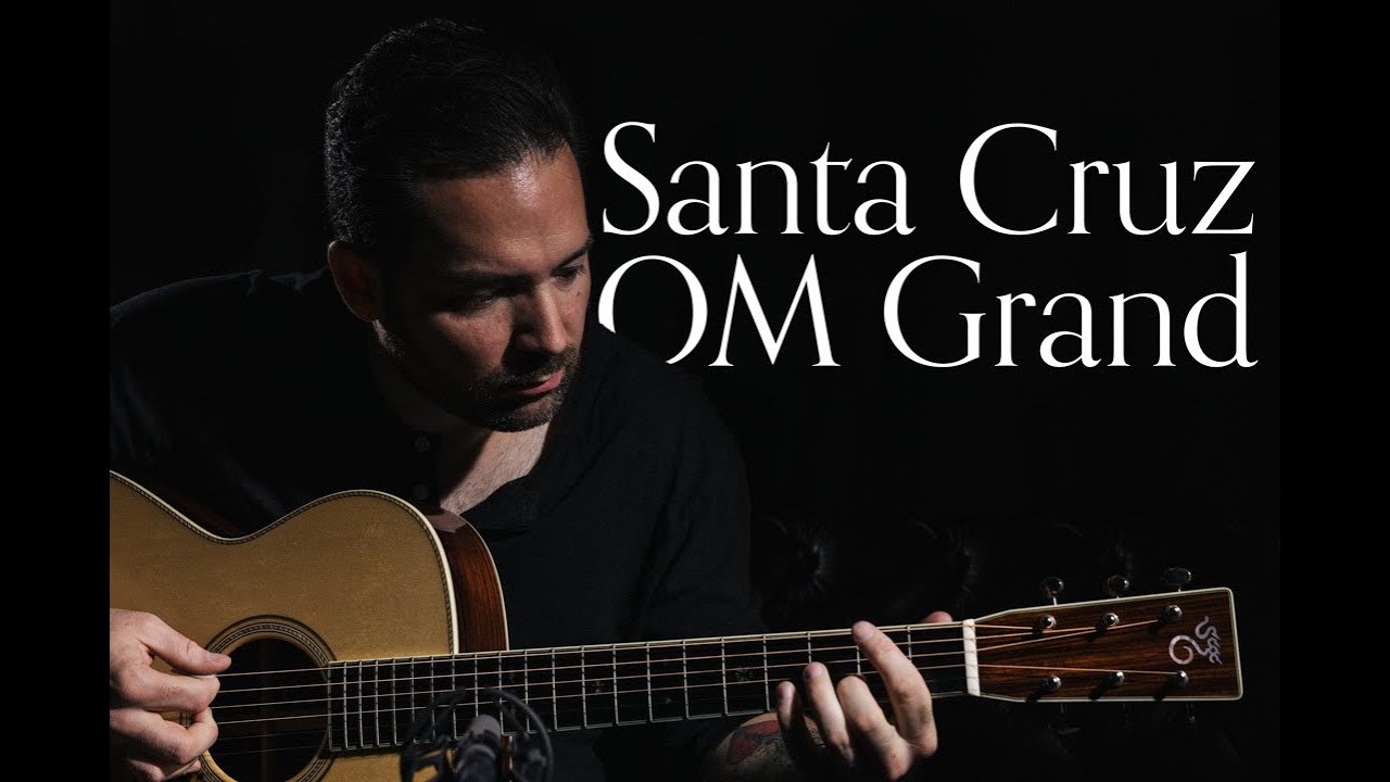 Santa Cruz OM Grand, Cocobolo & Italian Bearclaw Spruce | Carl Miner