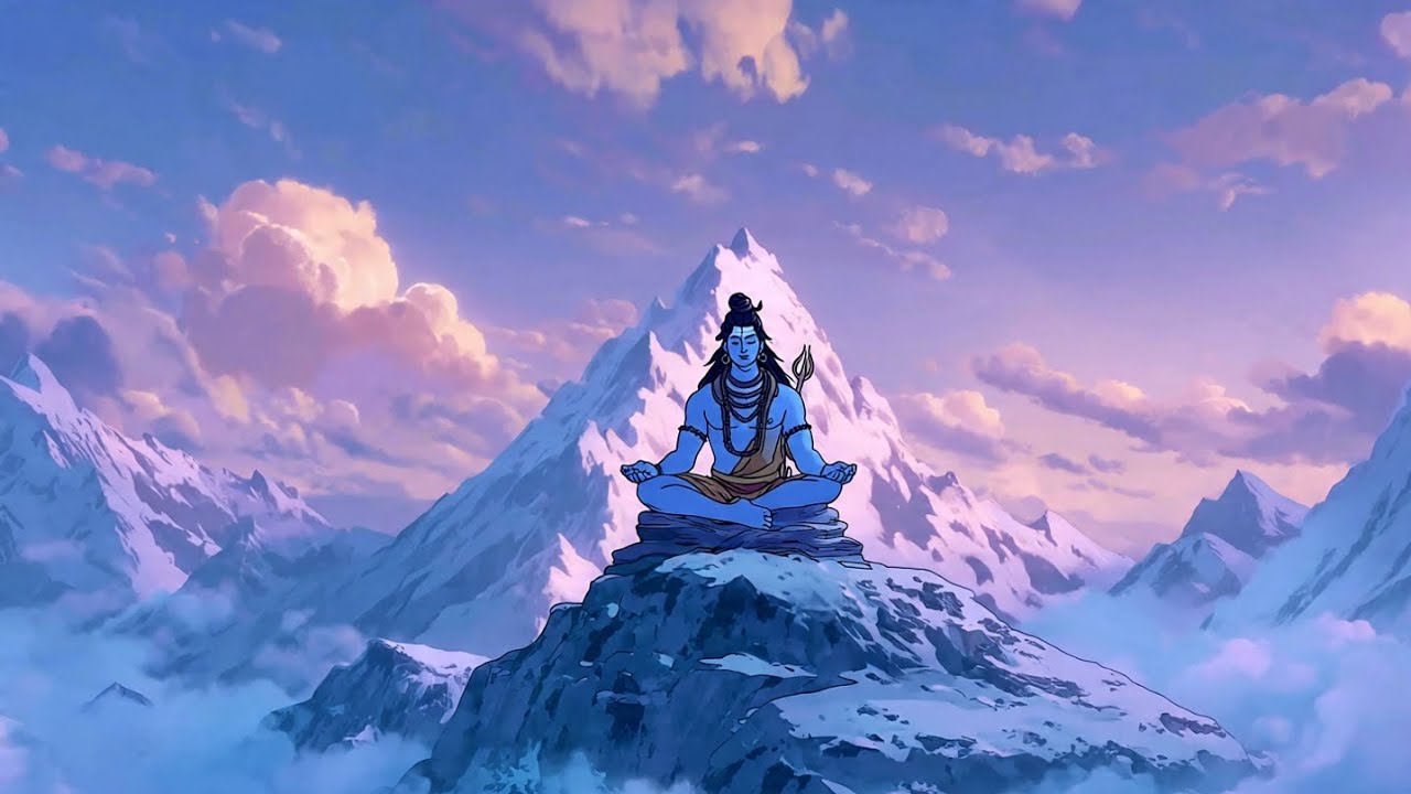 Saamb Sadashiv Chant for Kids | Peaceful Shiva Mantra #nurseryrhymes #viral #explore #cat #love 