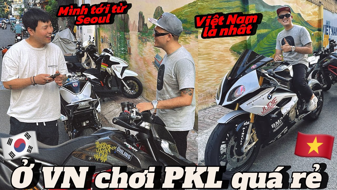 Ở VN chơi motor PKL quá rẻ & dễ thanh khoản | Vuong Khang Motor xơi tái Hypermotard của anh Hàn Quốc