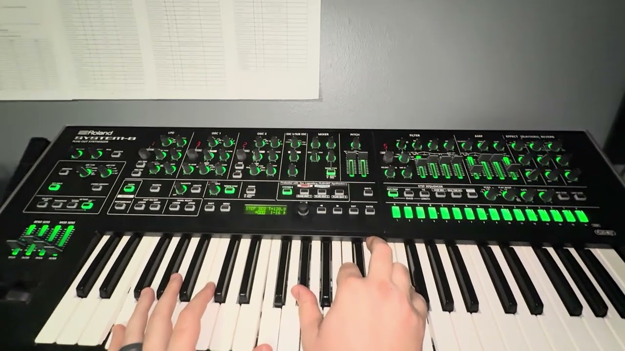 Chordal Bliss #jamuary2026 Ambient Pads on Roland System-8