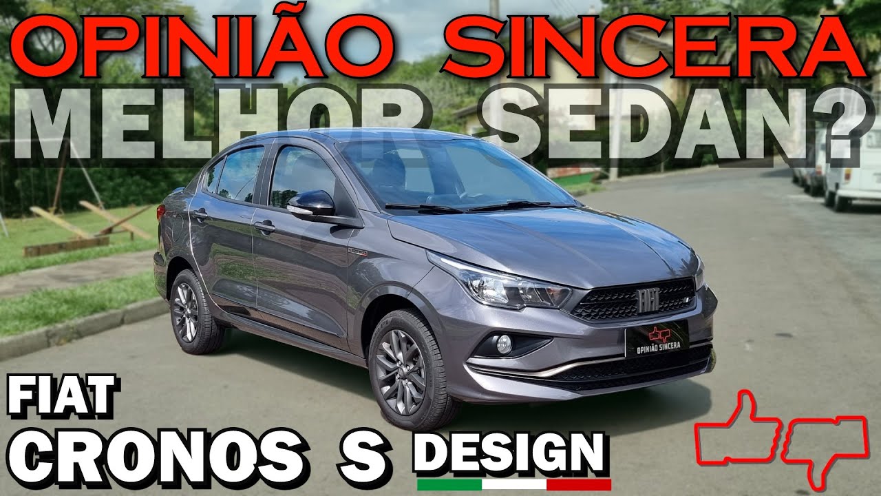 Fiat Cronos S-Design 1.3 - É o melhor sedan do mercado? Consumo, desempenho, problemas e Preço!