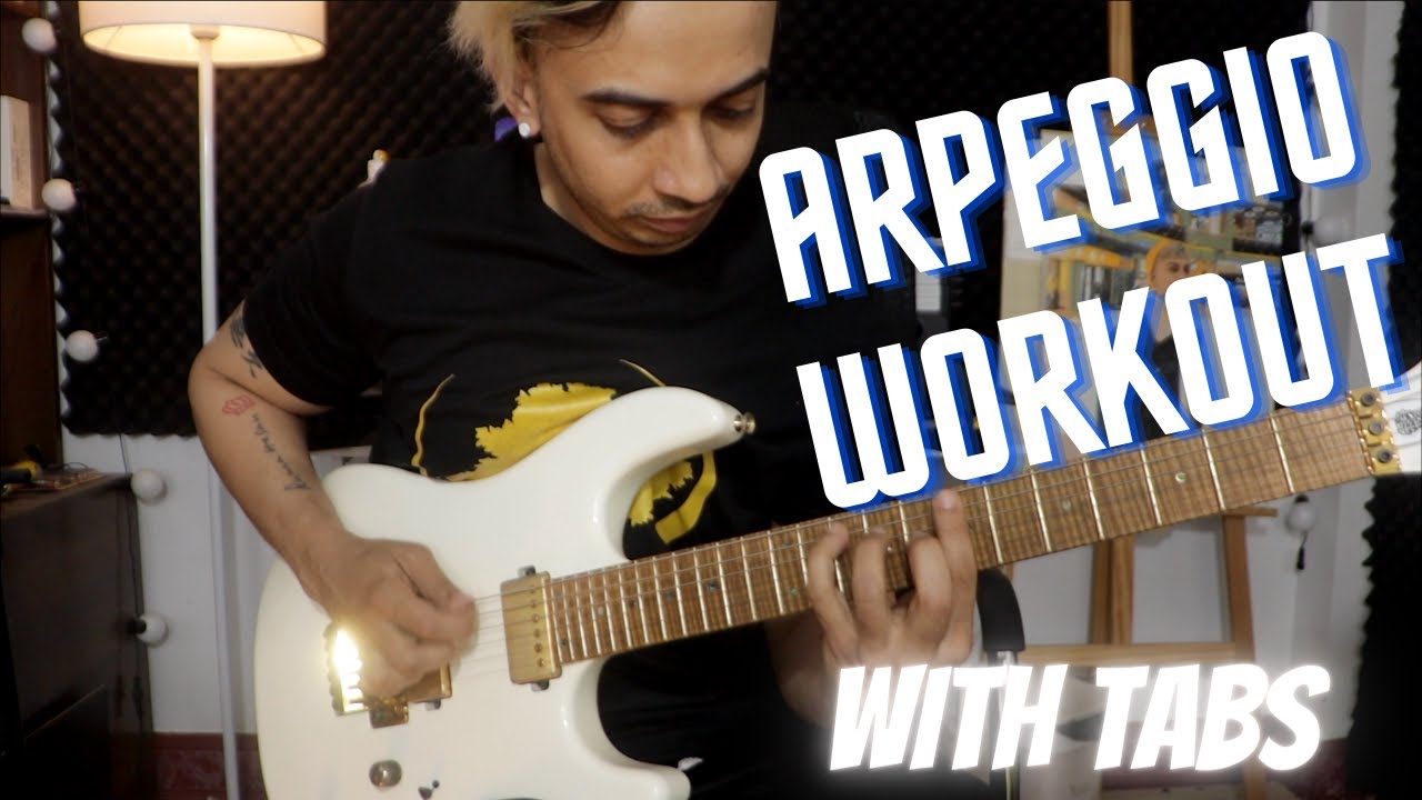 Jason Becker Style Arpeggio Workout (With Tabs)