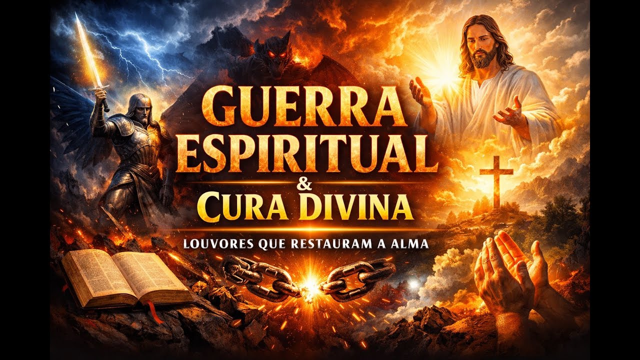 🌙Hinos Cristãos Suaves | Paz Interior e Sono Tranquilo | e Guerra Espiritual|