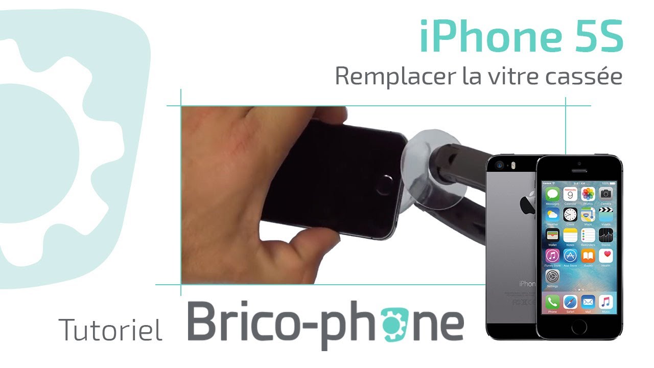 Tuto iPhone 5S : Changer la vitre cassée   démontage + remontage HD