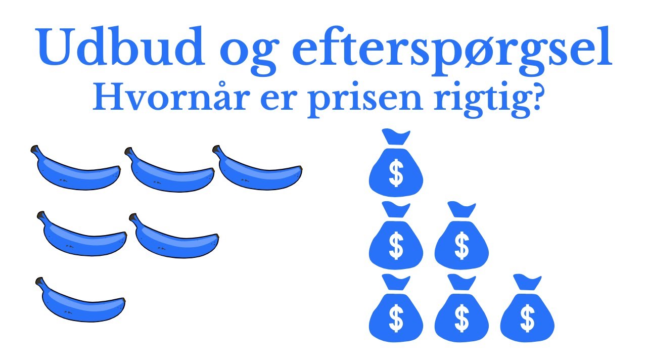 Sådan fungerer Udbud og Efterspørgsel – Kort fortalt