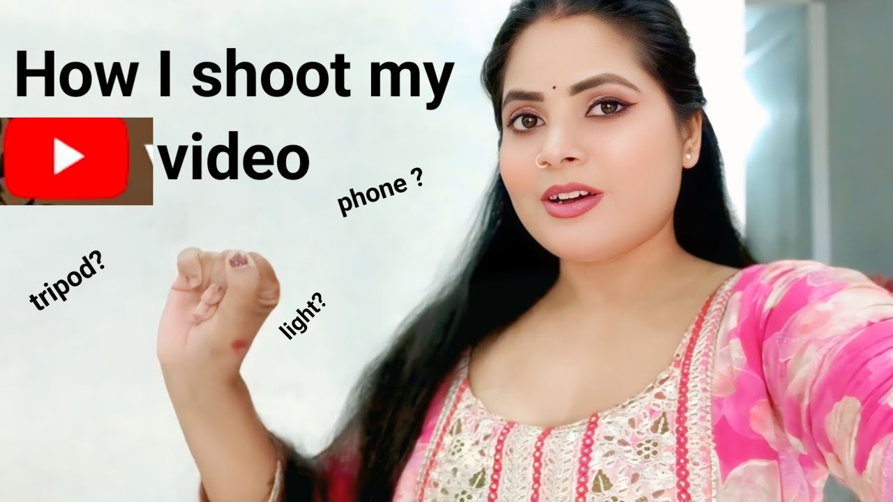 How I shoot my youtube videos in bought||