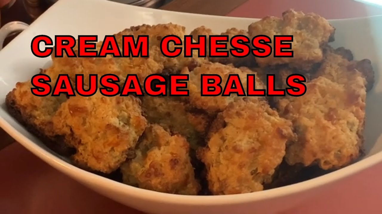 Cream Cheese Sausage Balls Recipe