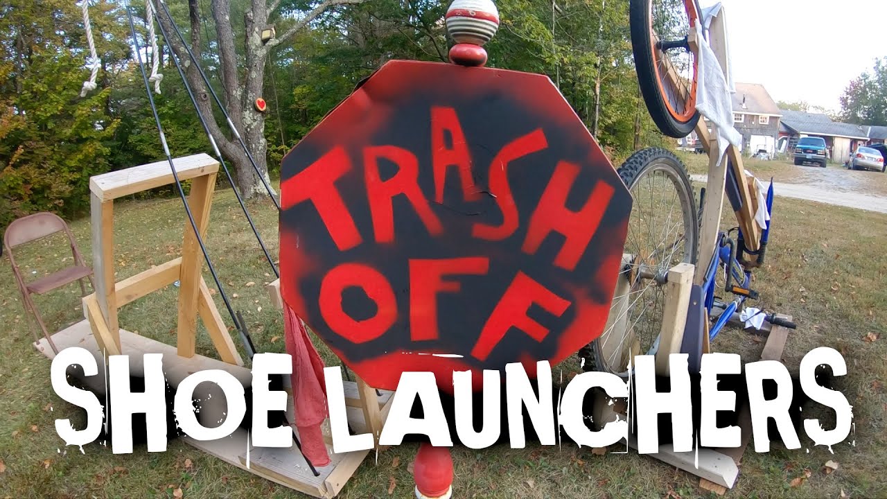 TRASH OFF - Shoe Launcher Challenge