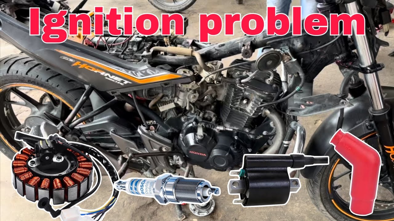 Honda hornet bike current problem bike start nahi leraha he rijan kay he dekhiye